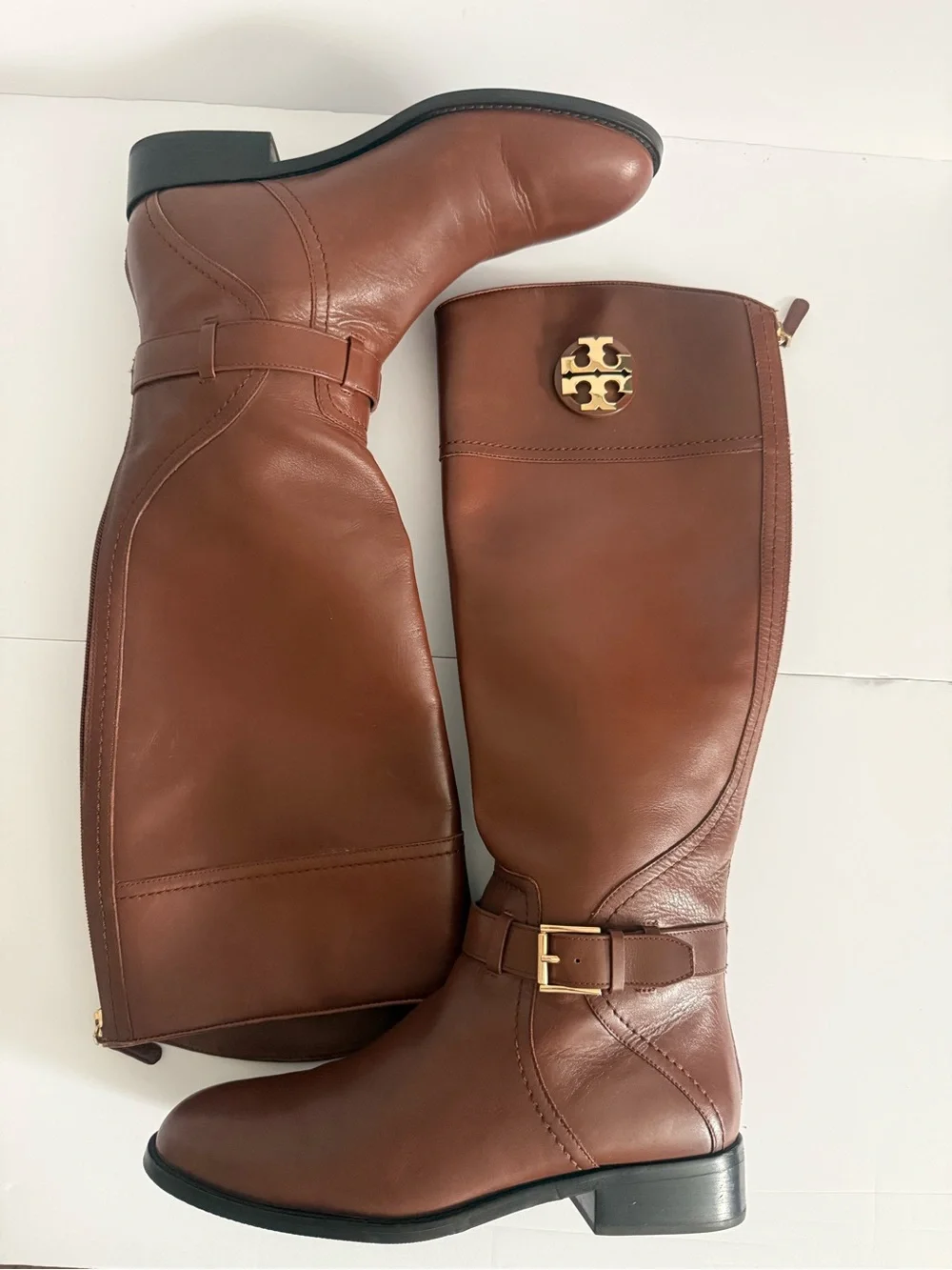 Tory Burch tall brown